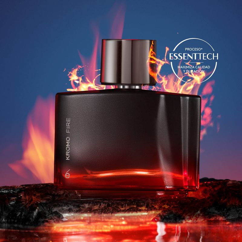 Set Perfume de Hombre Kromo Black Kromo Fire