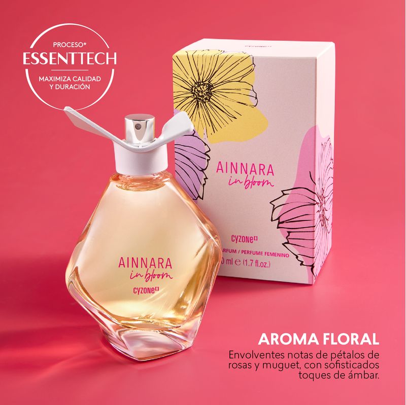 Perfume-de-mujer-Ainnara-in-Bloom-con-aroma-floral