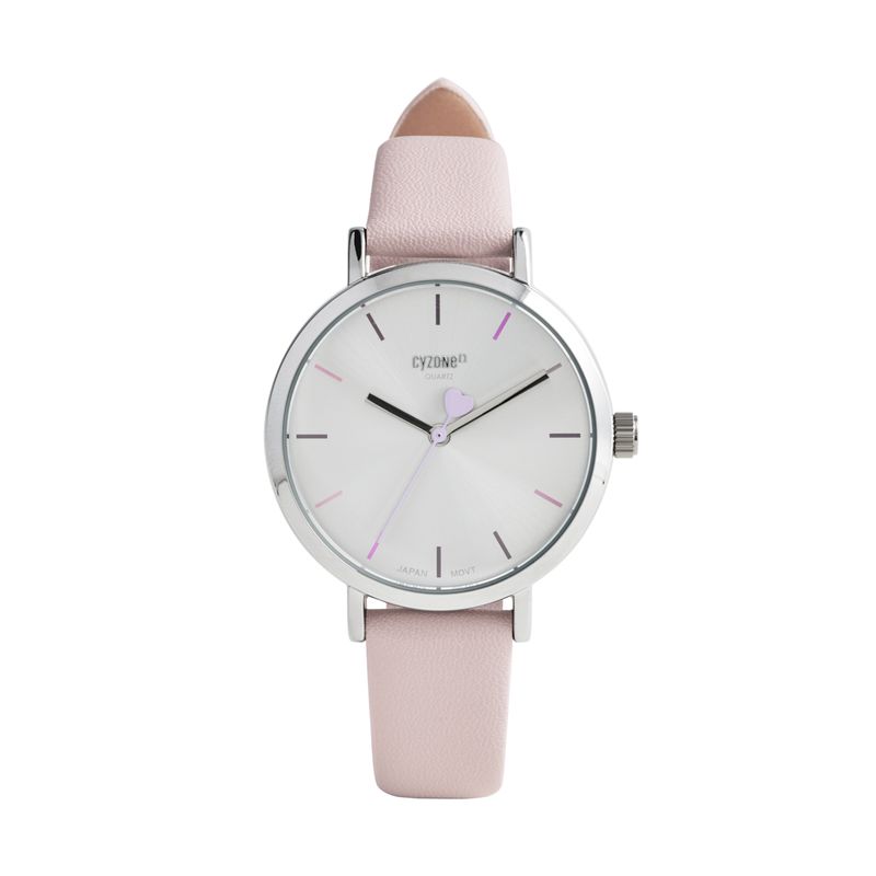 Reloj-para-mujer-en-estilo-fancy-color-rosa-y-con-manecillas-plateadas.