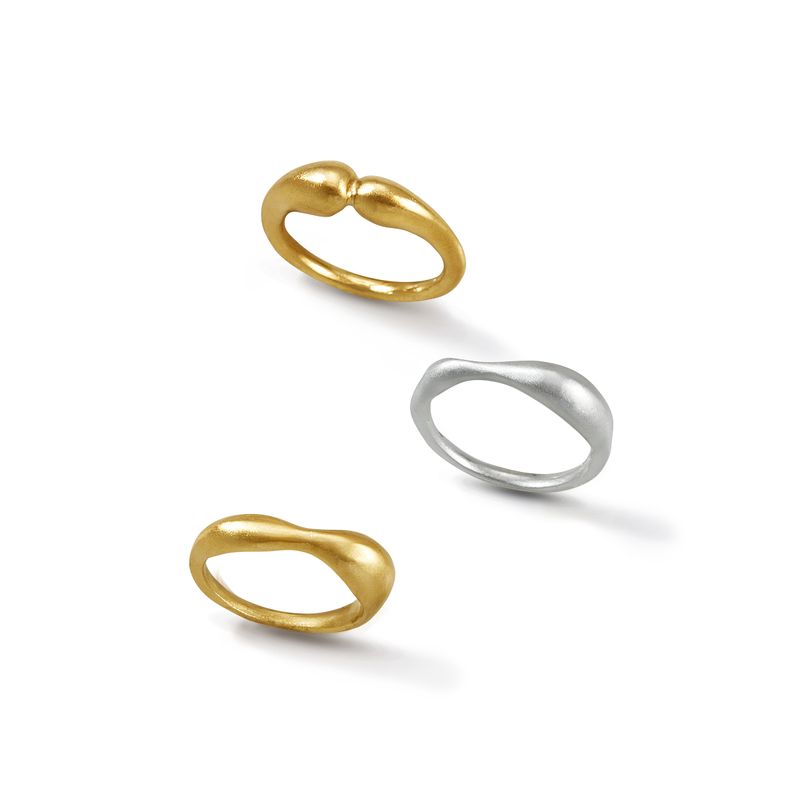 Set-x3-anillos-para-mujer-ba�ados-en-oro-y-plata