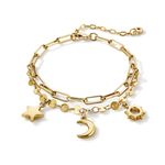 Brazalete-para-ni�a-ba�ado-en-oro-de-24K