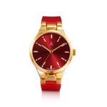 Reloj-para-mujer-rojo-con-detalles-dorados