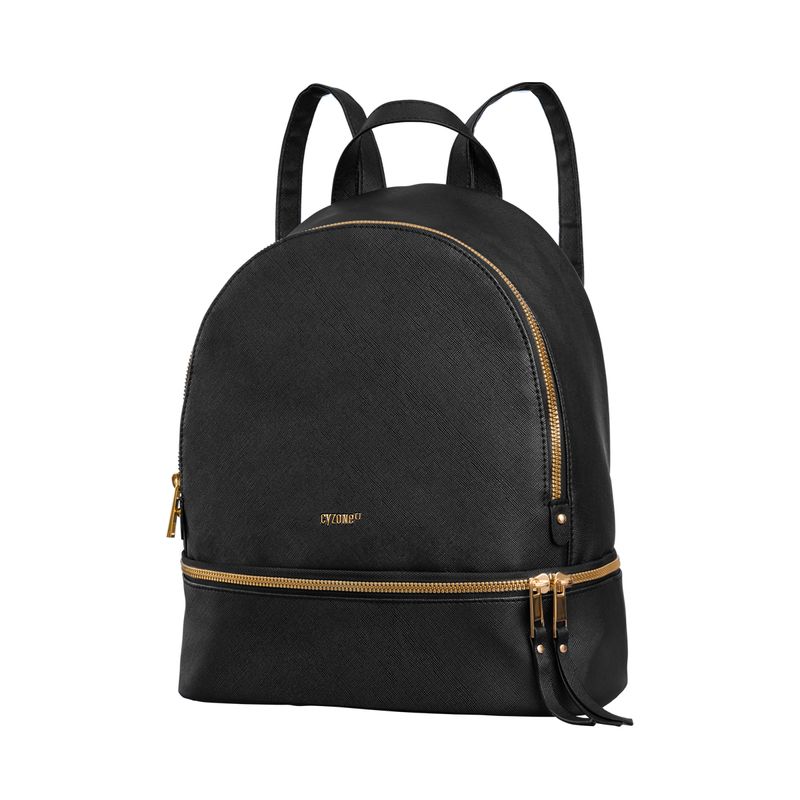 Mochila negra best sale mujer piel