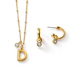 collar-y-aretes-dorados-dije-letra-con-piedra-brillante-y-ba�o-de-oro-de-24k