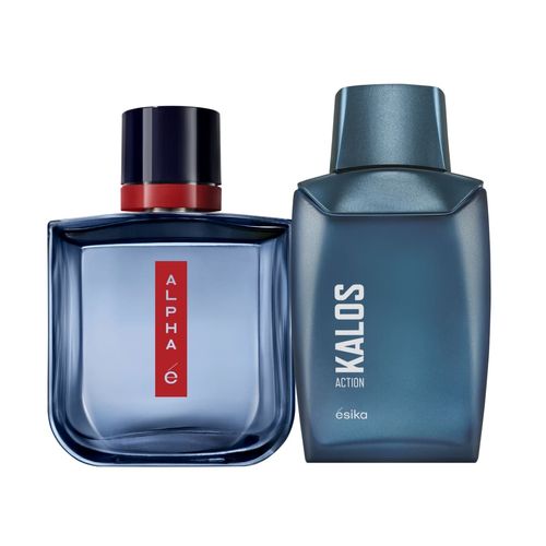 Set Perfume de Hombre Alpha + Kalos Action