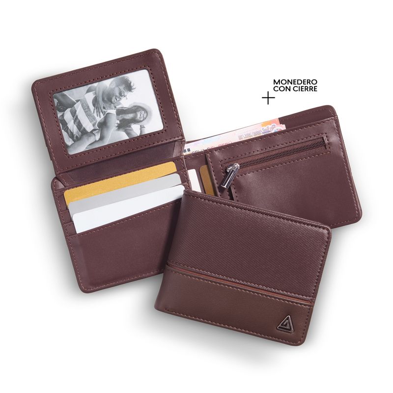 Billetera Hombre Billetera Niko Cyzone Billetera Cyzone Nita Azul