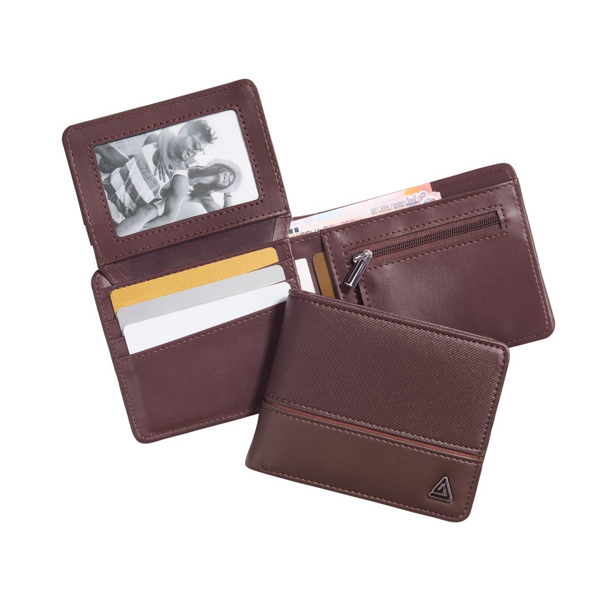 Cyzone Billetera Con Monedero Para Hombre Billetera Para Hombre