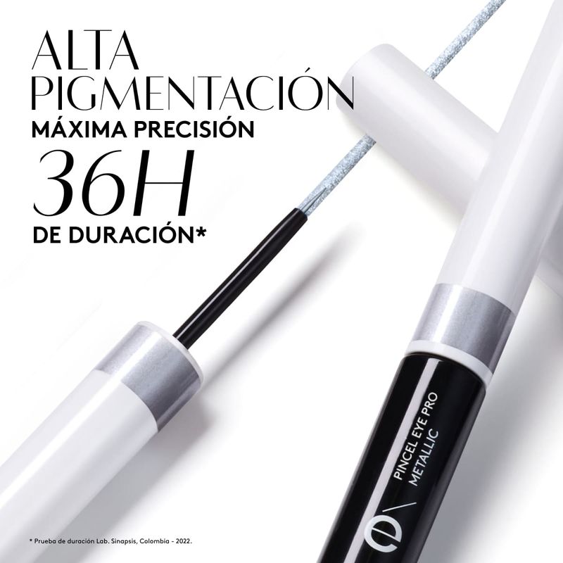 Delineador-de-ojos-metalico-plata-genuino-