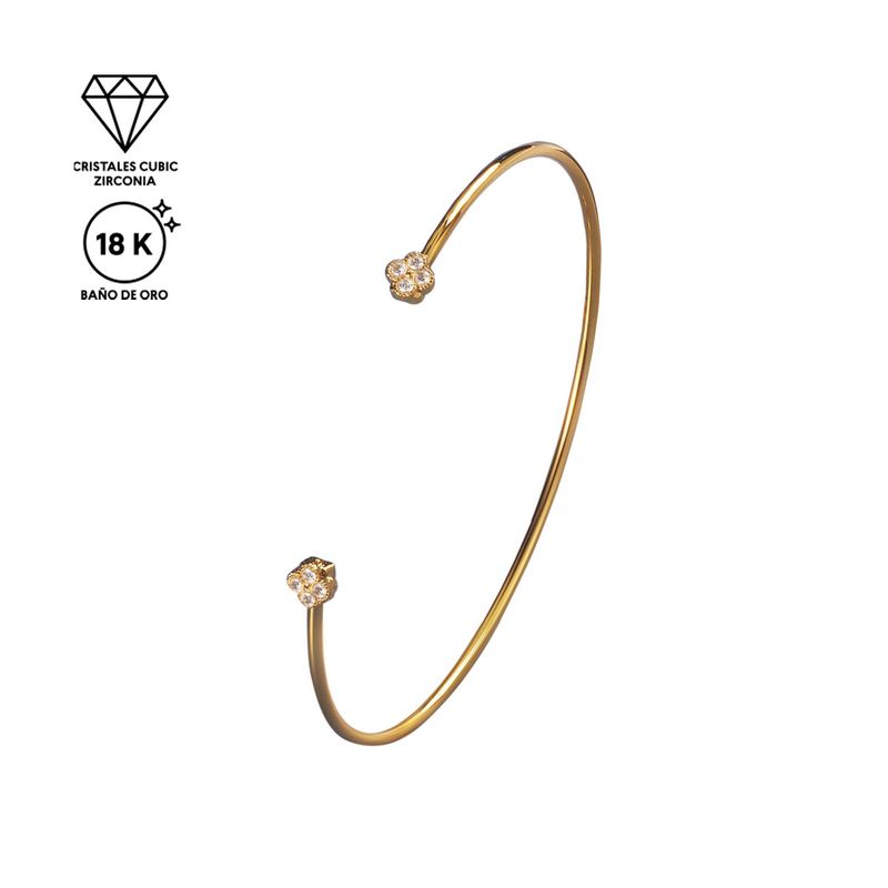 Pulsera-para-mujer-Spark-Gold-baño-de-oro-18k--¡Usala-sola-o-combinala-para-brillar-