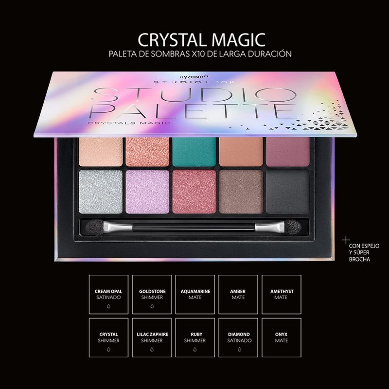 Set-Crystals-Studio-Look-con-una-paleta-de-sombras-de-10-tonos-y-un-labial-mate-en-tono-Crystal-Nude