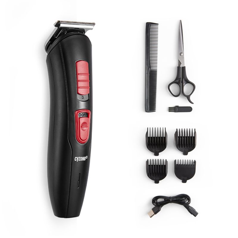 Máquina de afeitar eléctrica Barber Set Cyzone Perú