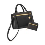 Cartera-para-mujer-Morely-material-tipo-cuero-negro-mayor-funcionalidad-y-amplios-bolsillos.